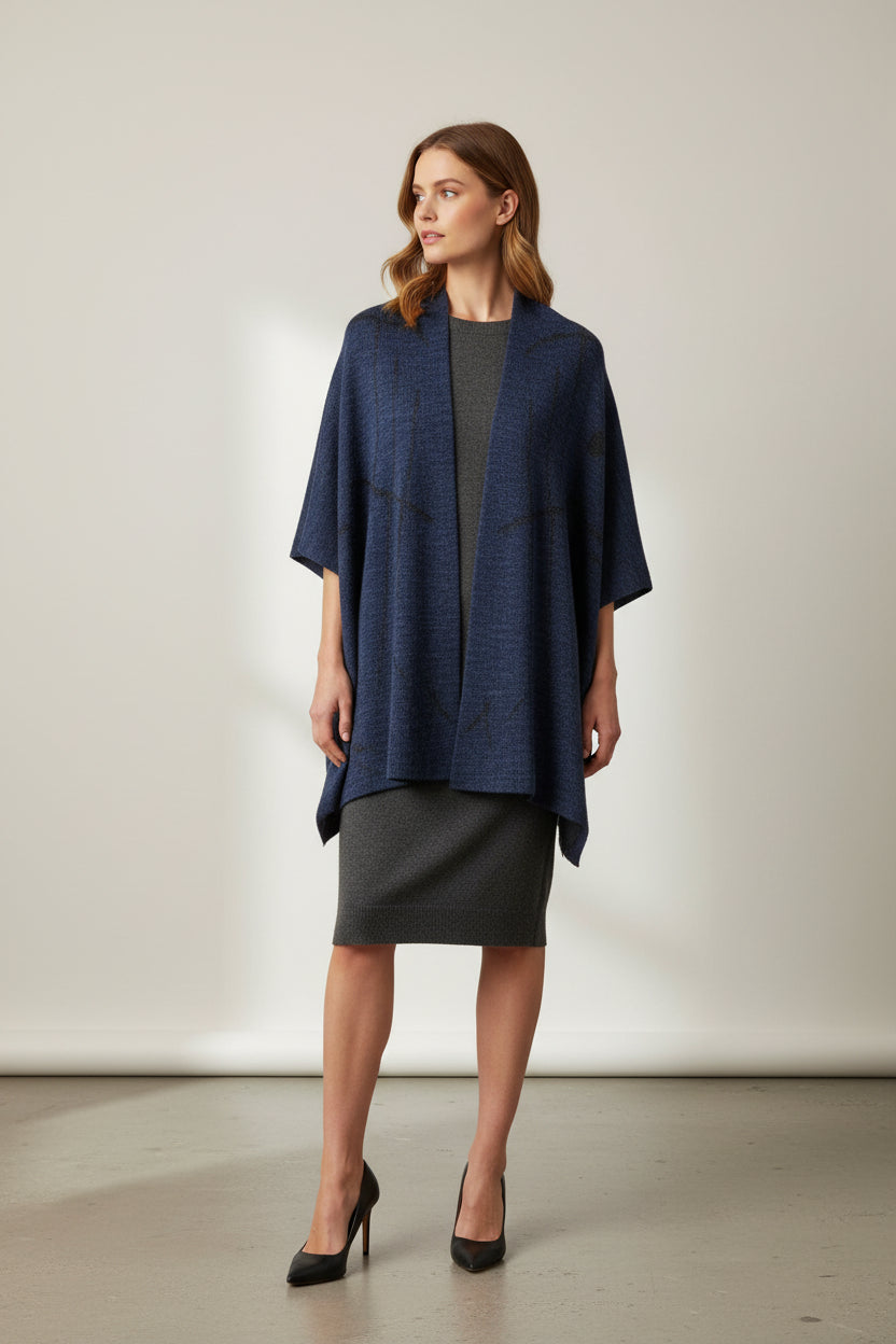 Reversible Alpaca Cape – Double Layer | Made in Australia