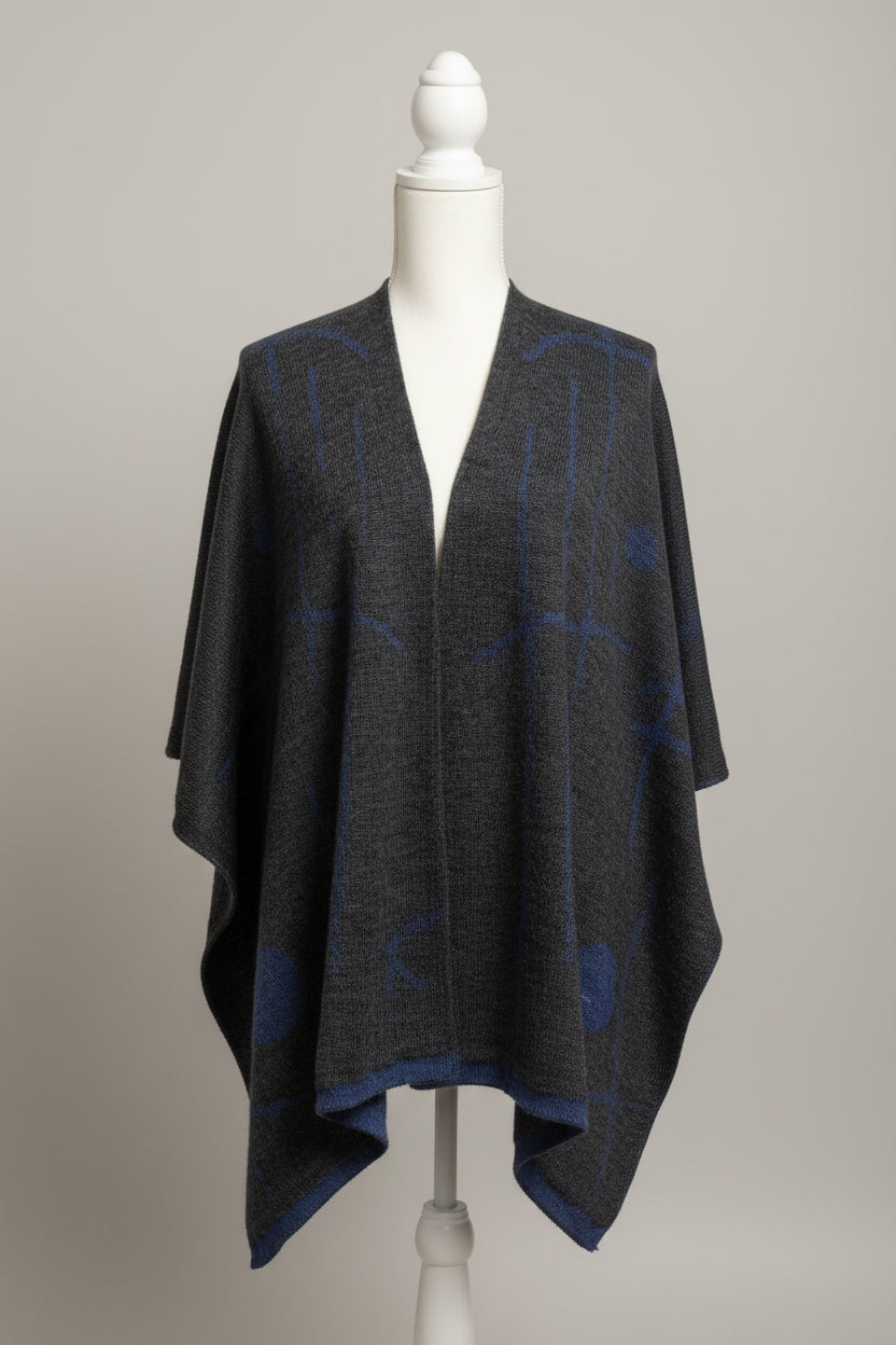 Reversible Alpaca Cape – Double Layer | Made in Australia