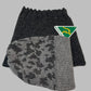 Alpaca Unisex Set CAMO Beanie/Neck warmer Gray