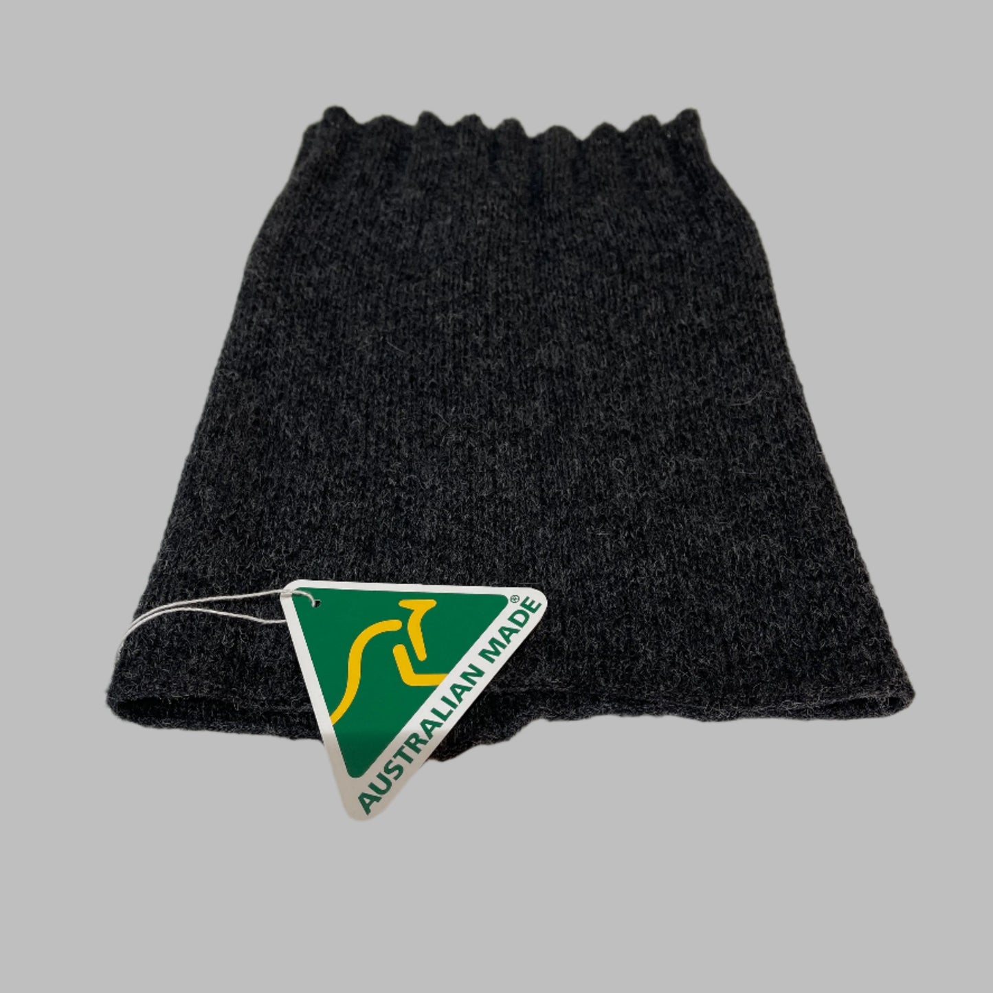 Extra Smooth Alpaca Mohair Neck warmer Charcoal
