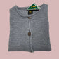 Alpaca  Cardigan Classy Jersey Roll Up Neckline