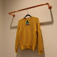 Baby Alpaca Golden Wattle Sweater Round Neckline | Extra soft