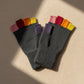 Alpaca Fingerless Multicolour Gloves