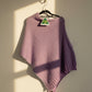 Alpaca Extra Smooth Poncho – Hovea Bloom