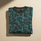 Alpaca Labyrinth Round Neck Sweater Men
