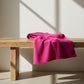 Baby Alpaca Shawl-Scarf Fuchsia Heat, Extra Soft and light