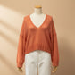 Alpaca Gold Pink Airy Knit Summer Sweater | Extra Soft and Light