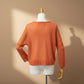 Alpaca Gold Pink Airy Knit Summer Sweater | Extra Soft and Light