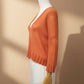 Alpaca Gold Pink Airy Knit Summer Sweater | Extra Soft and Light