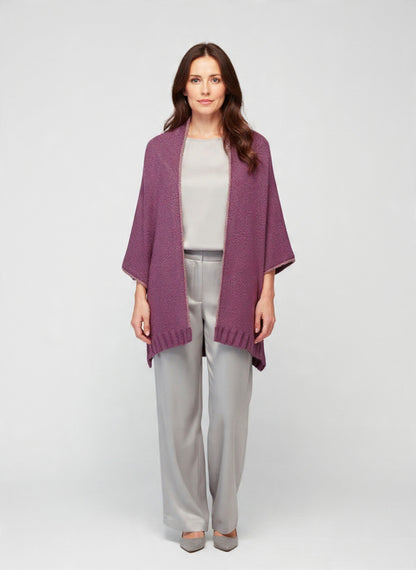 Alpaca Unisex Shawl-Scarf Extra Soft Purple Haze