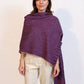 Alpaca Unisex Shawl-Scarf Extra Soft Purple Haze