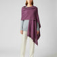 Alpaca Unisex Shawl-Scarf Extra Soft Purple Haze