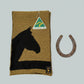 Unisex Alpaca Scarf – Brumby Horse Design