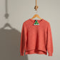 Alpaca Round-Neck Classy Soft Jumper Melon Tone