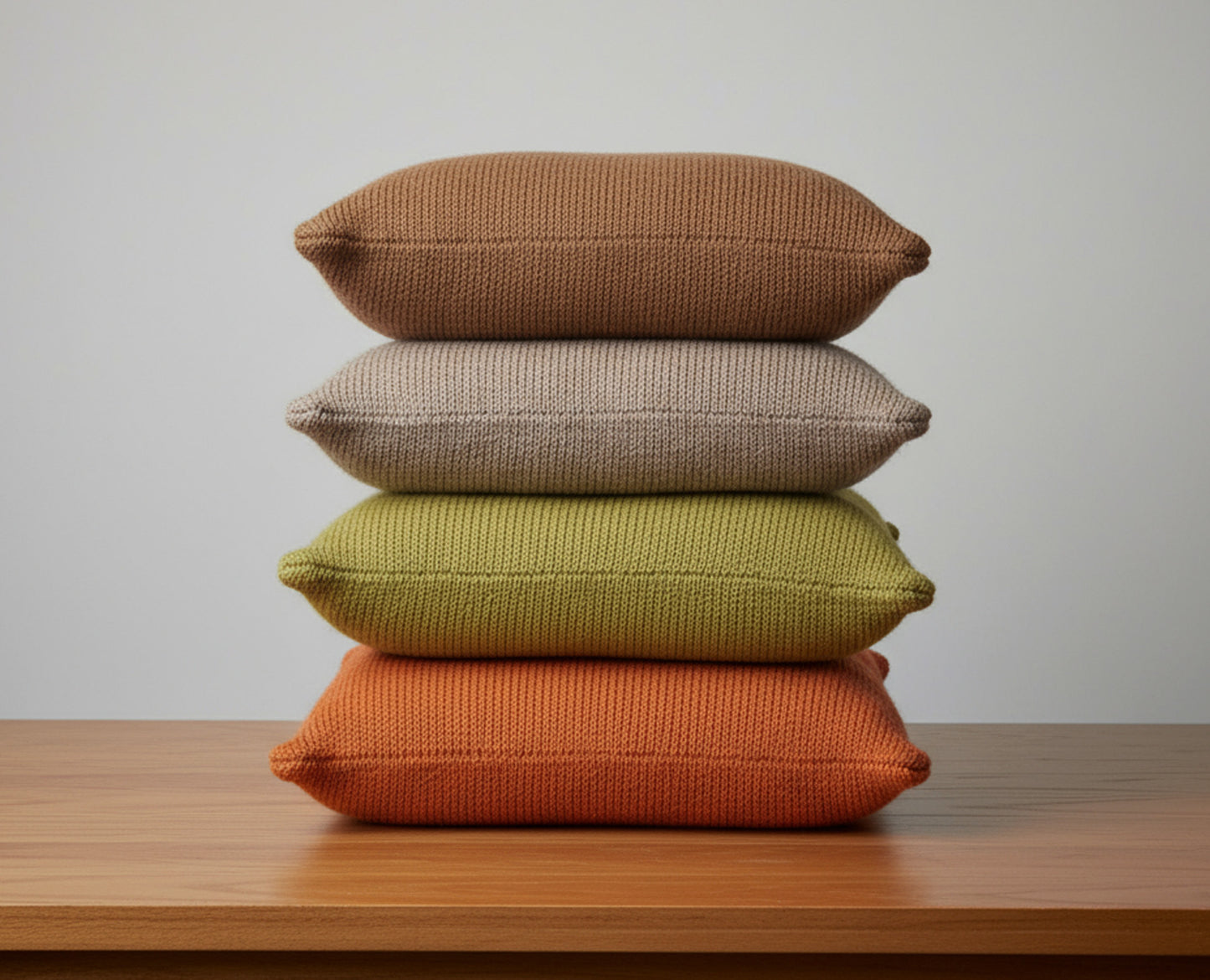 Baby Alpaca Pillow Covers – Sustainable Luxury, Terracotta