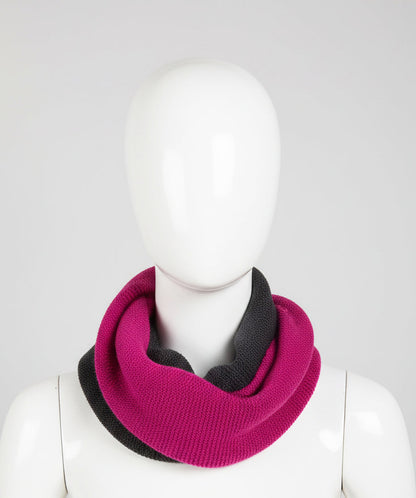Alpaca Loop Scarf Bi-colour