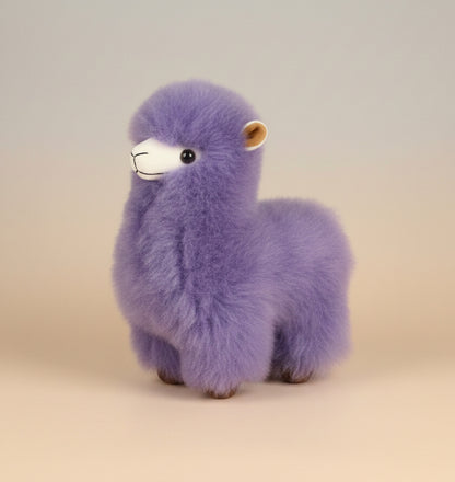 Alpaca Fluffy Decorative Toy - Perfect Hand made Gift Purple