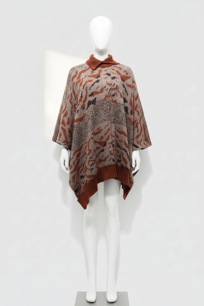 The Tassie Poncho in Grey | Made in Australia