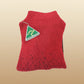 Women's Alpaca High Neck Jacquard Knit Sweater | Red Melange