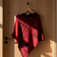 Alpaca Symmetrical and Reversible Poncho