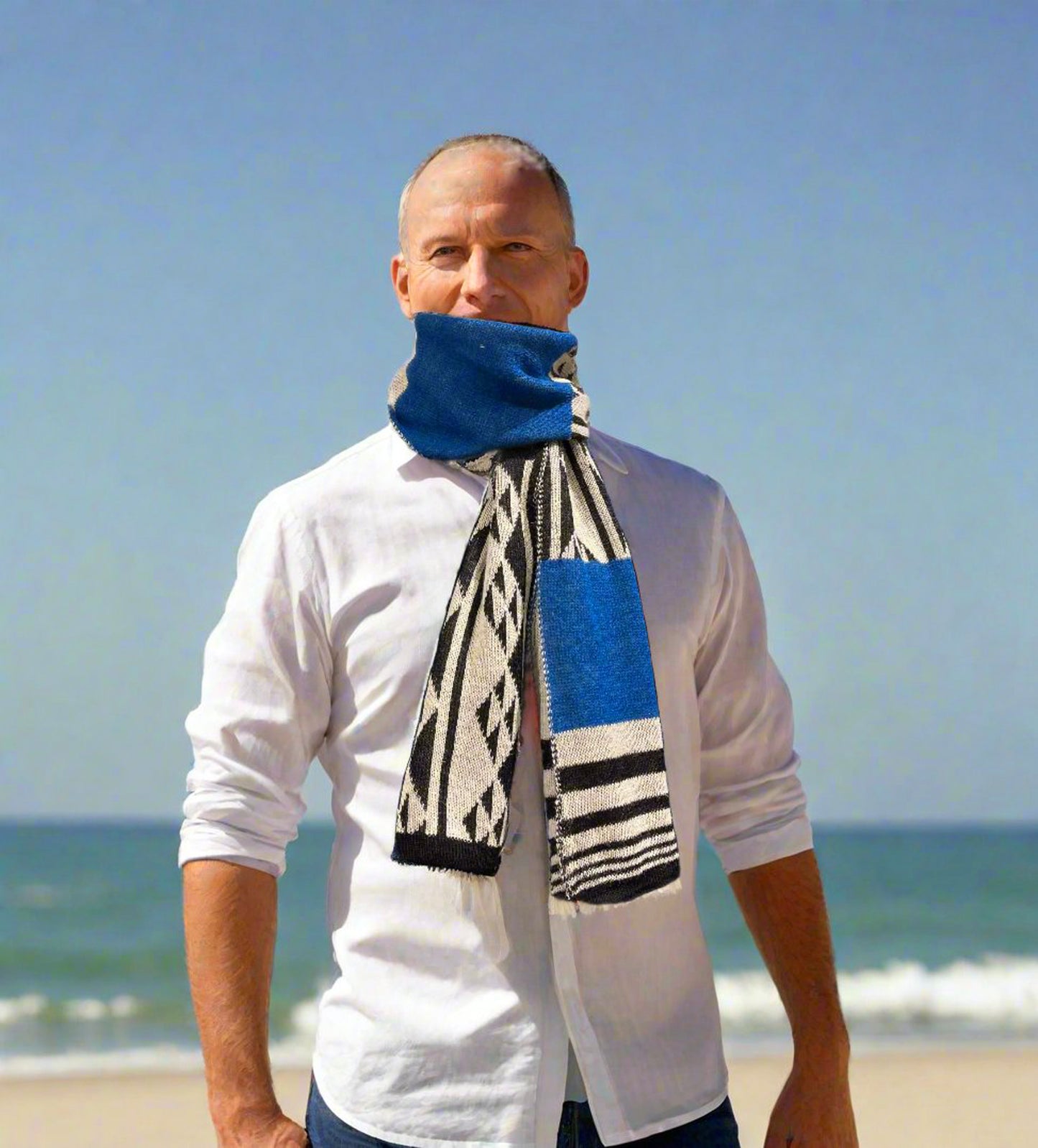 Alpaca Scarf – Aboriginal Design