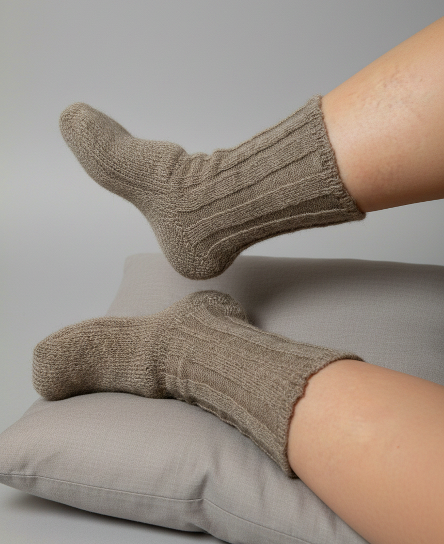 Relaxing Socks Without Elastic – 100% Baby Alpaca