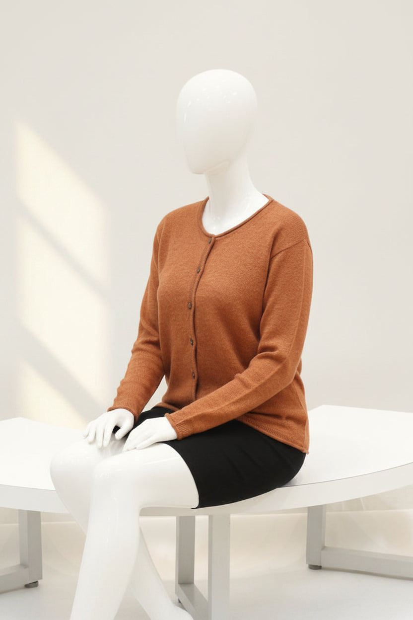 Alpaca  Cardigan Classy Jersey