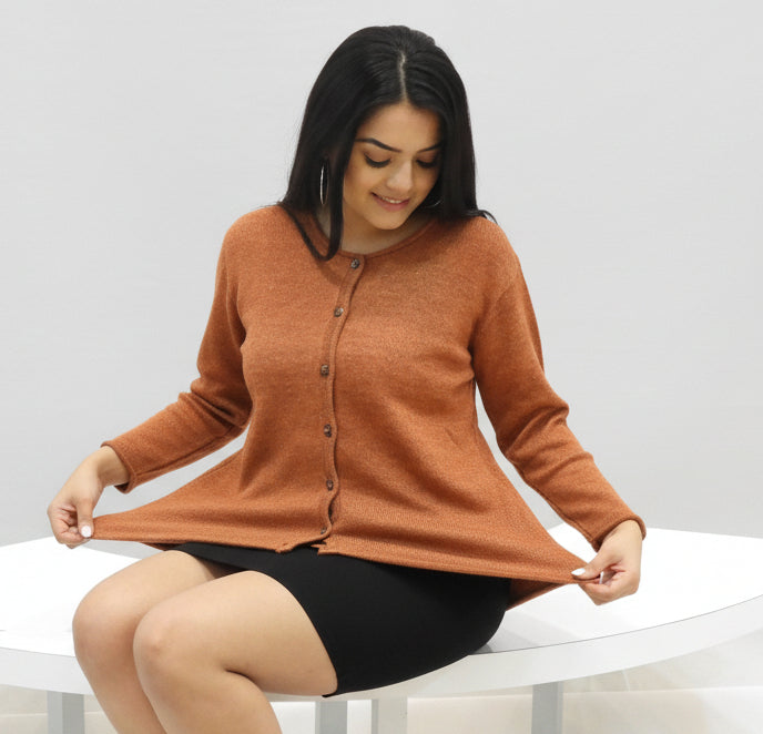 Alpaca  Cardigan Classy Jersey