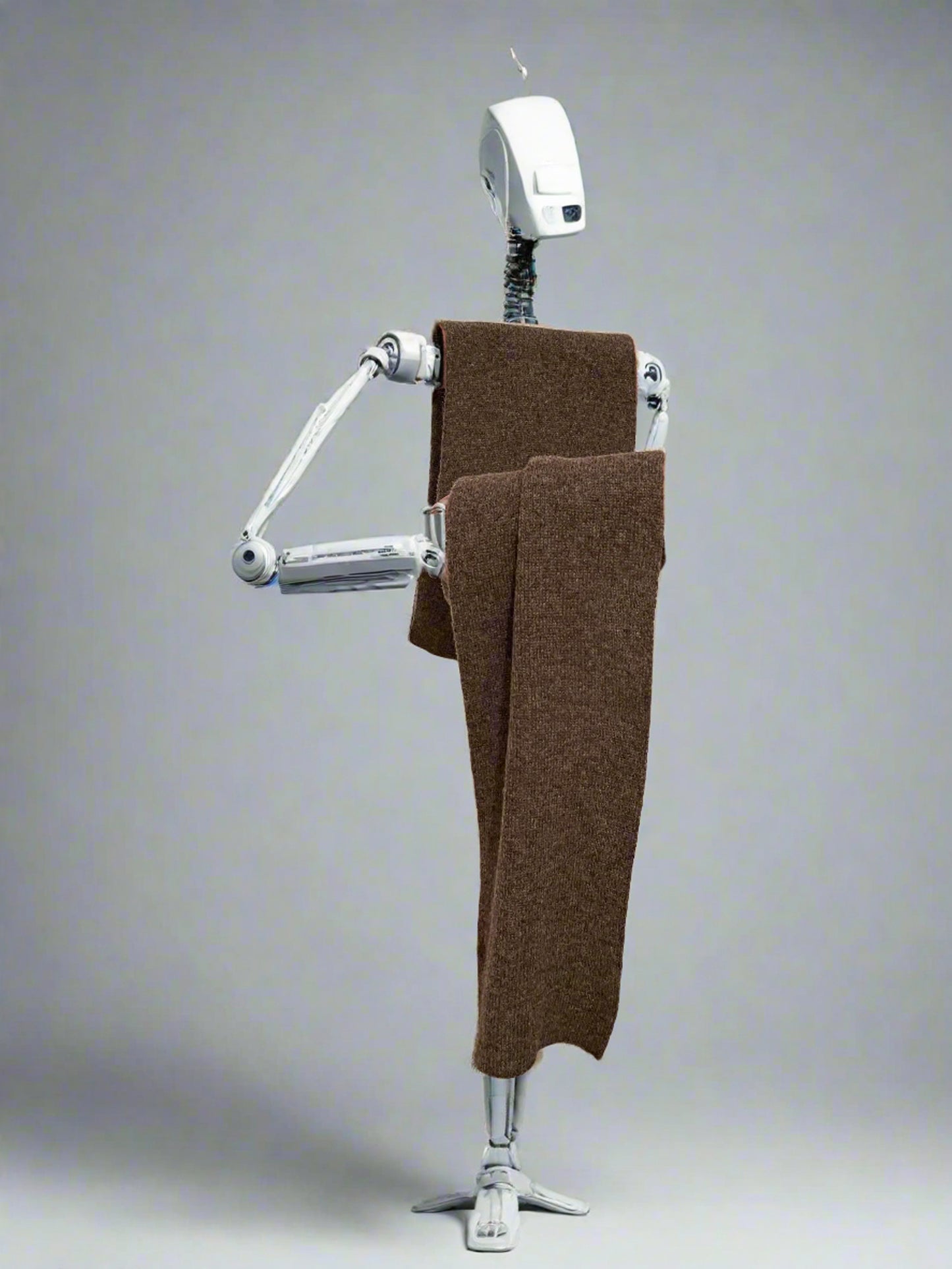 Extra Smooth Alpaca Mohair Scarf, Earth Tone