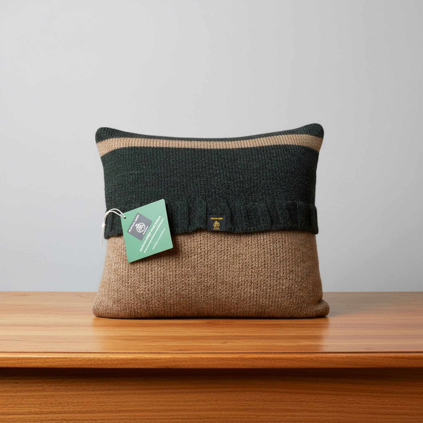 Baby Alpaca Pillow Covers – Sustainable Luxury, Earth Tone
