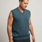 Alpaca Classic V-Neck Vest – Royal Blue | 100% Pure Alpaca Wool