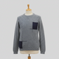 Alpaca Scottish Jacquard Sweater Men – Light Blue