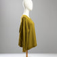 Alpaca Mohair Pullover Sweater Plus Size Lemon Green