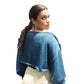 Long Sleeves Torero Design Sweater Royal Blue