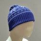 Alpaca Norwegian Pattern Beanie Blue Unisex