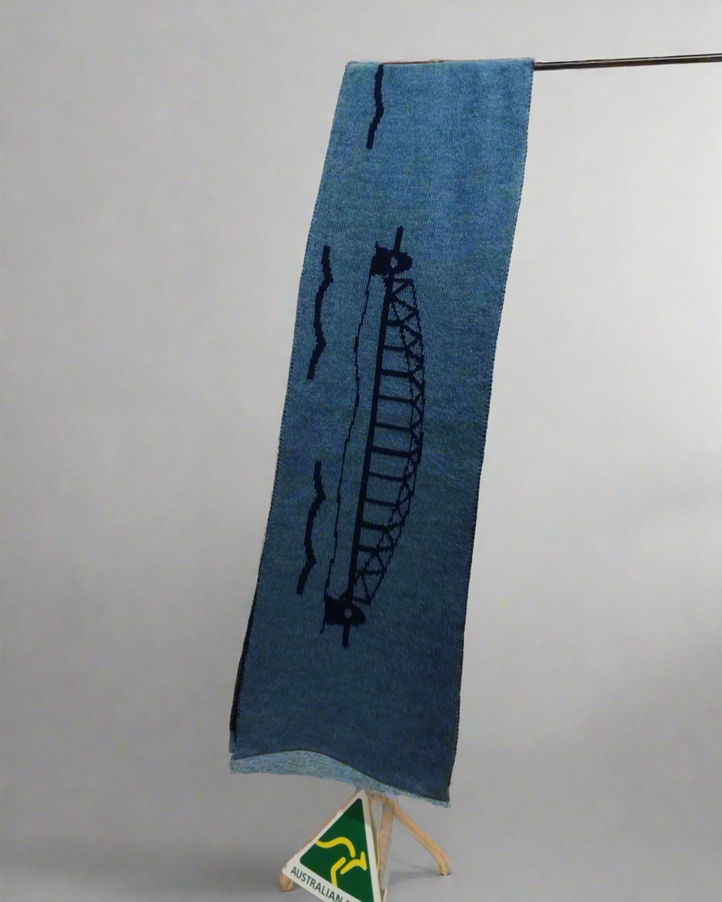 Sydney Icons Alpaca Scarf, Opera House & Harbour Bridge