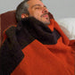 Luxury Mohair Alpaca Extra Soft Throw Blanket Terracotta