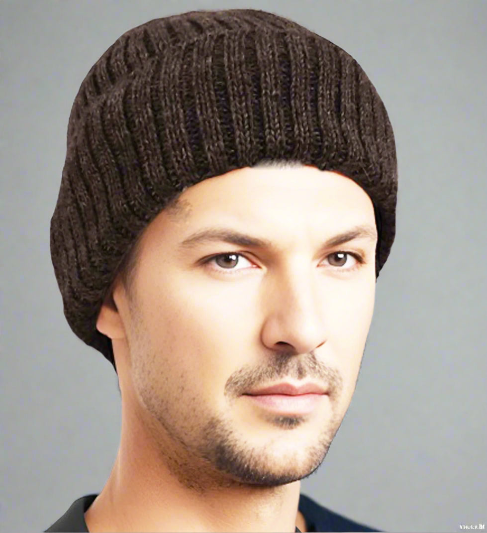 Alpaca Unisex Thick Basic Beanie