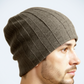 Extra Smooth Alpaca Mohair Beanie Unisex and Reversible