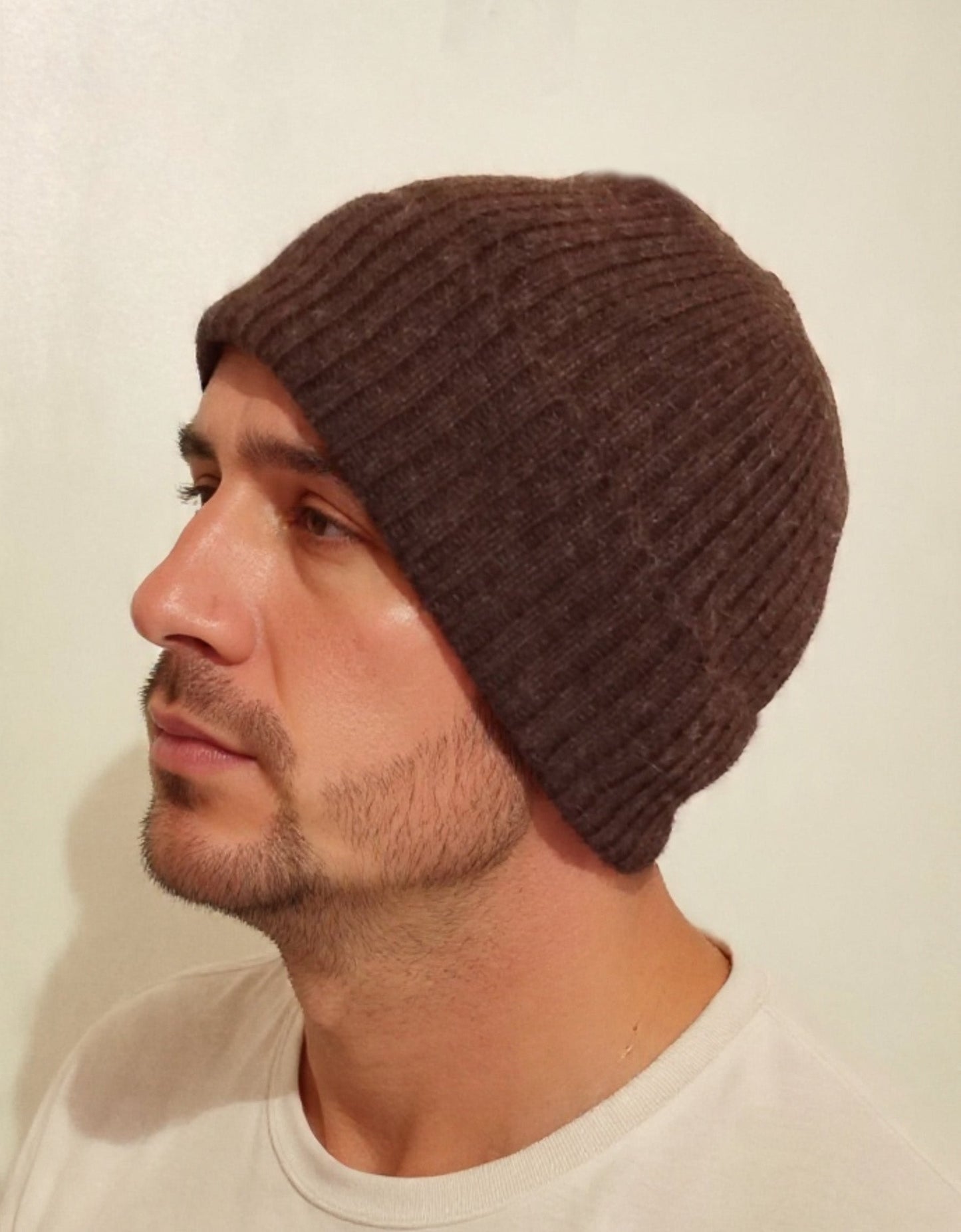 Alpaca Unisex Thick Basic Beanie