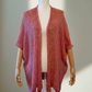 Alpaca Mohair Light Cape Spring Gold Pink