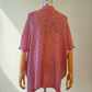 Alpaca Mohair Light Cape Spring Gold Pink