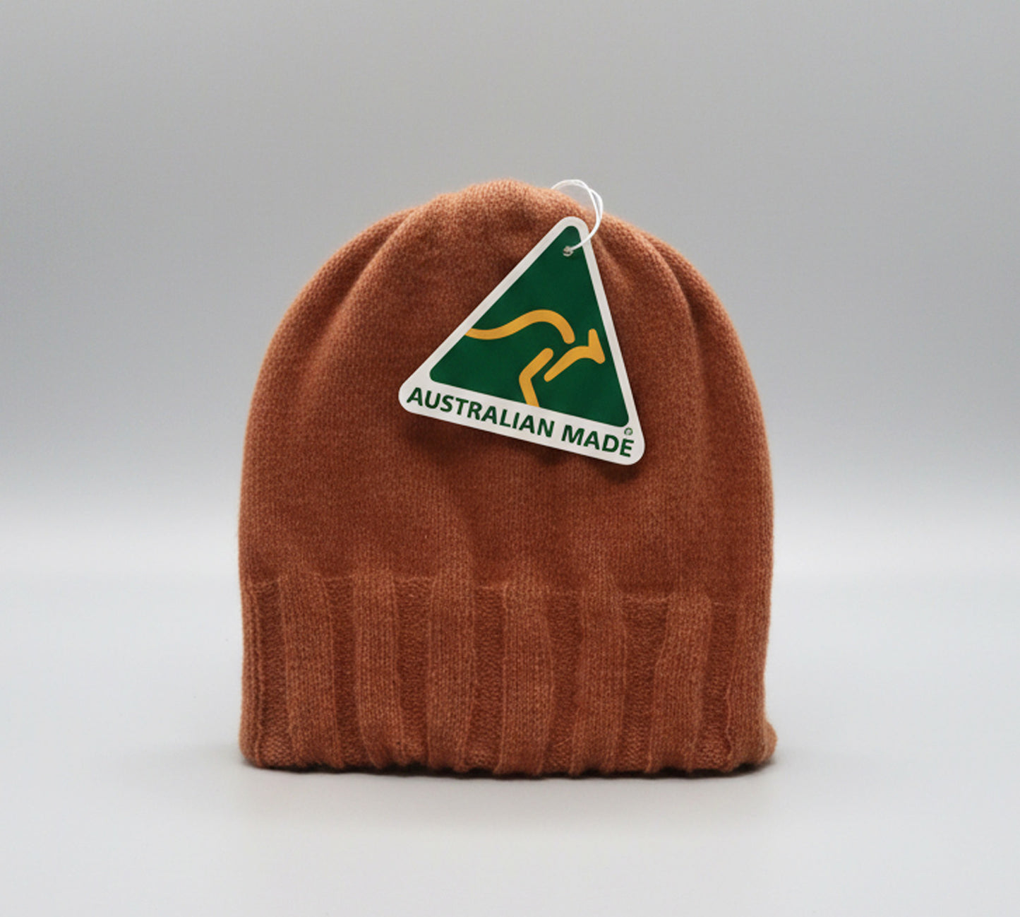 Extra Smooth Alpaca Mohair Beanie Camel Tone