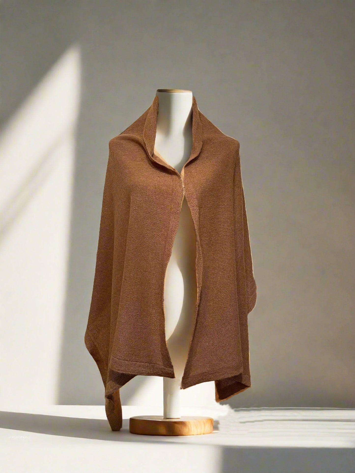 Alpaca Baby Shawl-Scarf | Dual-Use Scarf & Shawl | Extra Soft & Light