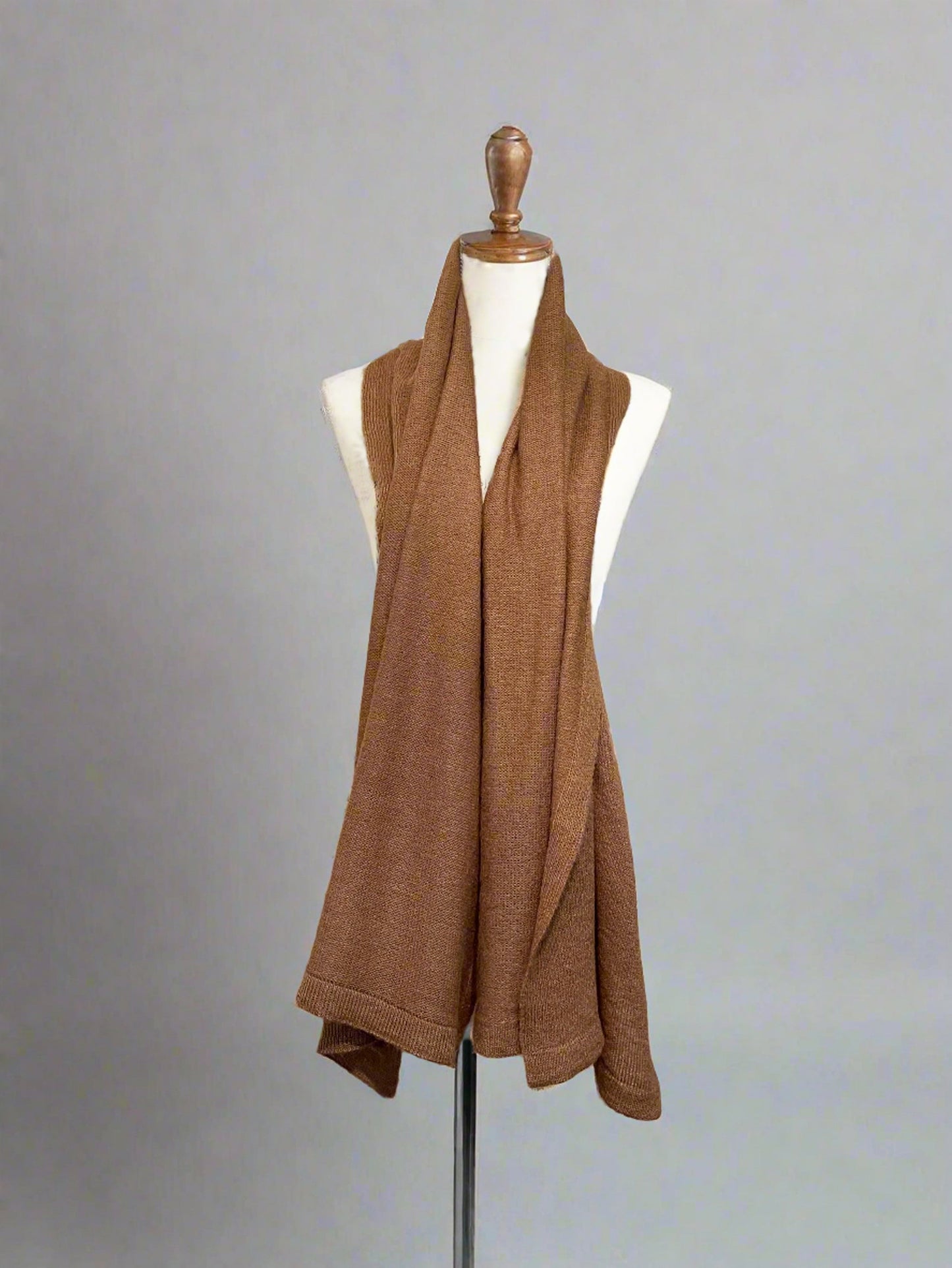 Alpaca Baby Shawl-Scarf | Dual-Use Scarf & Shawl | Extra Soft & Light