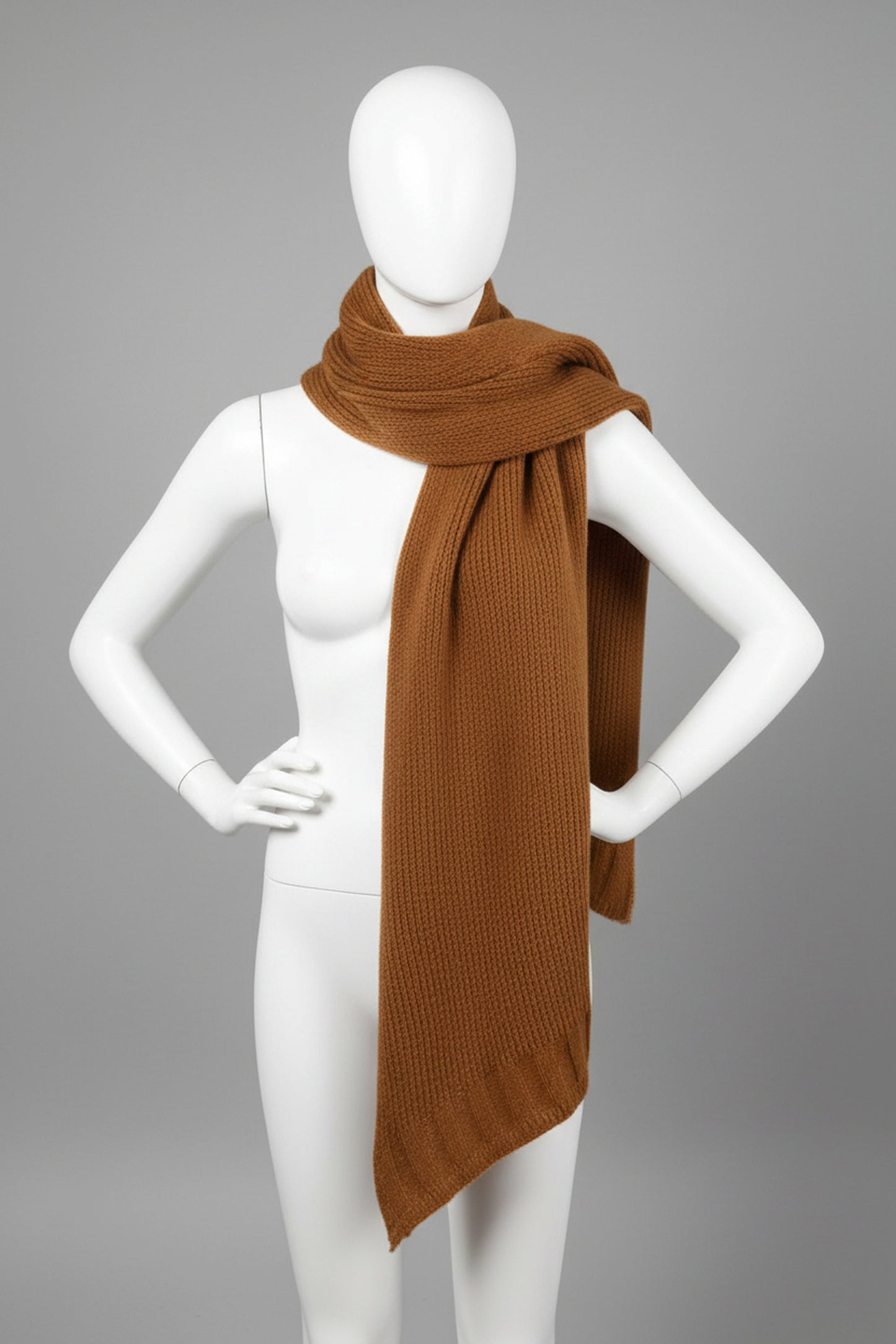 Alpaca Unisex Shawl-Scarf Extra Soft Vicuña Tone