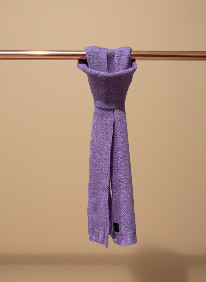 Alpaca Lavender Dream Scarf — Pure Baby Alpaca
