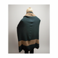 Luxury Mohair Alpaca Extra Soft Throw Blanket Diesel Blue