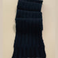 Alpaca Unisex Extra Soft Thick Stripe Scarf, Diesel Blue