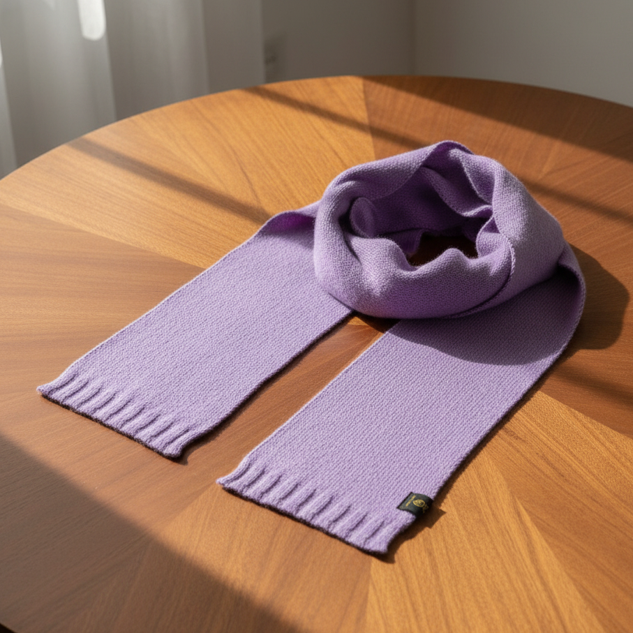 Alpaca Lavender Dream Scarf — Pure Baby Alpaca